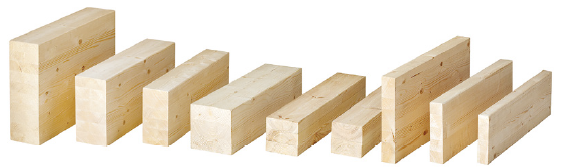 Glulam Beam size examples