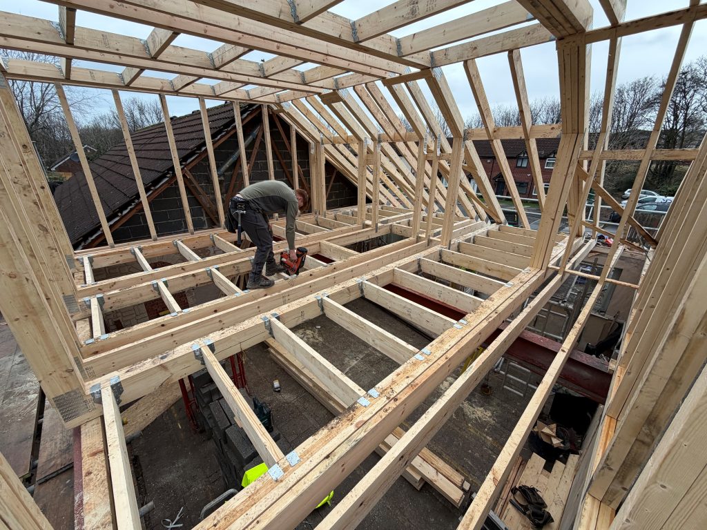Bespoke dormer attic trusses