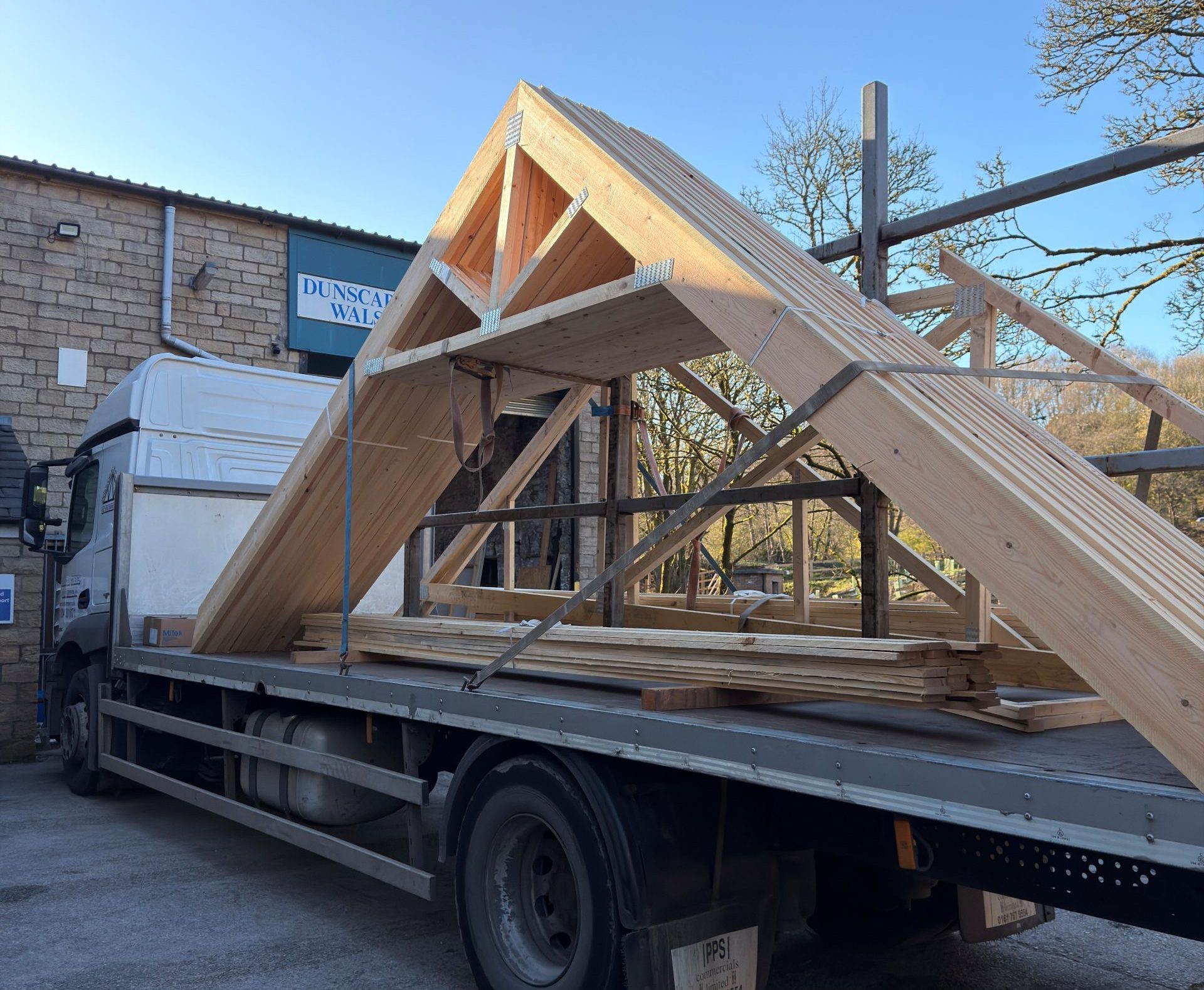 Raised tie Trusses