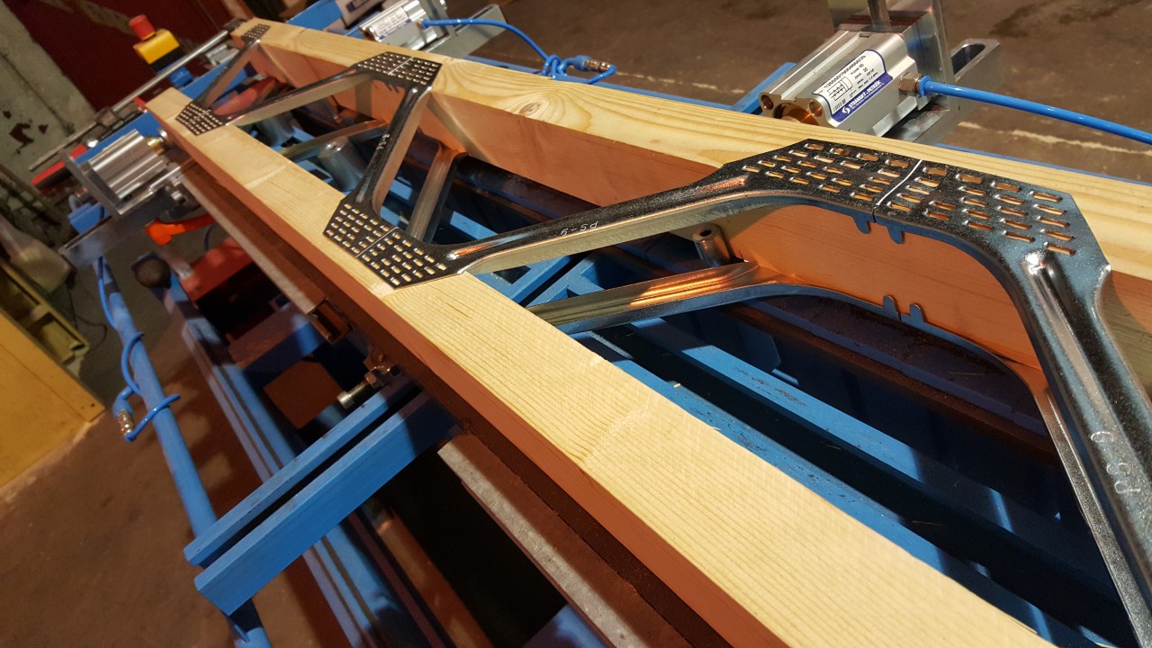 Posi-Joist being manufactured at Dunscar Timber Engineering in Bolton